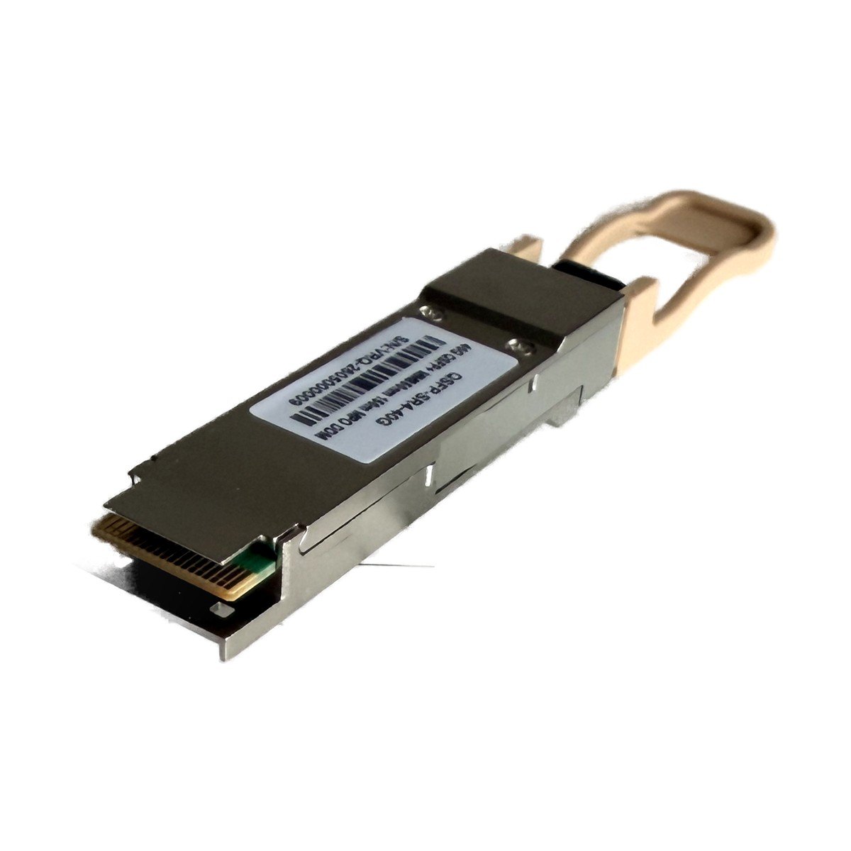 VELRA QSFP-40G-SR4 互換モジュールの製品写真（QSFP+・MPO-12）