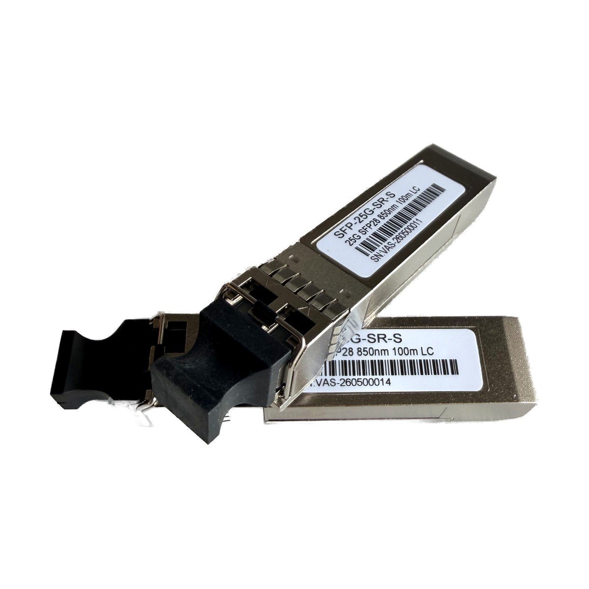 VELRA SFP-25G-SR-S 互換モジュールの製品写真（SFP28・LCデュプレックス）