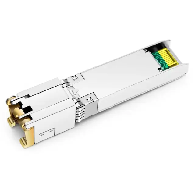 SFP-10G-T-S互換10GBase-T銅線SFP+-RJ45 80mトランシーバーモジュール - 画像 (4)